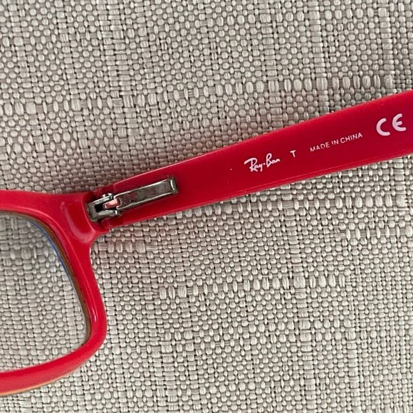Ray-Ban Women Eyeglasses Blue/Red Tone RB1535 48[]16 130 Glasses Retail $130 - Picture 11 of 12